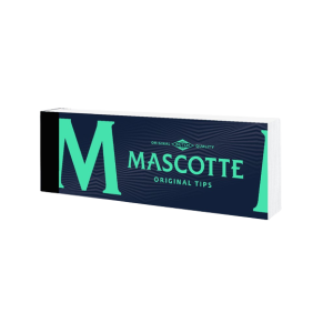 Filtry Mascotte Tips, papírové filtry, bílé, 35ks v balení, box 50ks