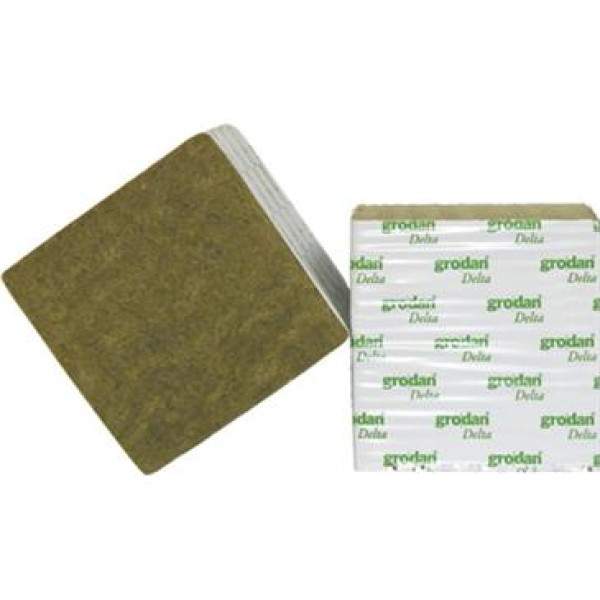 GRODAN pěstební kostka velká, 100x100x65mm, bez díry