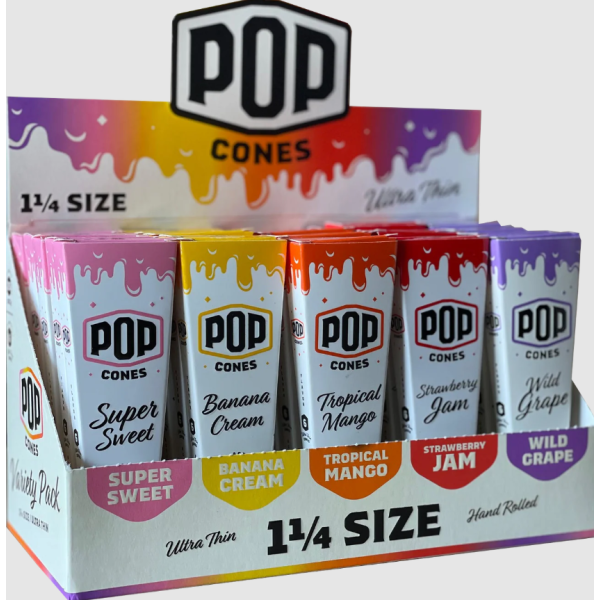 POP Cones 1 1/4 size, Wild Grape