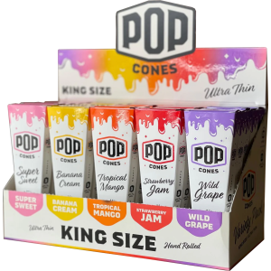 POP Cones King size, Wild Grape, 3 ks / bal.