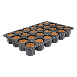 ROOT!T Dry Peat Free - 24 Cell Filled Tray