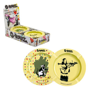 G-Rollz | Banksy's Graffiti popelník, žluté | box 12ks