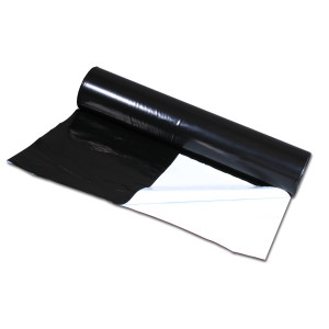 PE zahradnická černobílá fólie, 3300x0,07mm