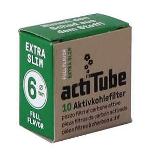 Filtry ActiTube EXTRASLIM, 6mm - 10ks v balení | box 20 ks