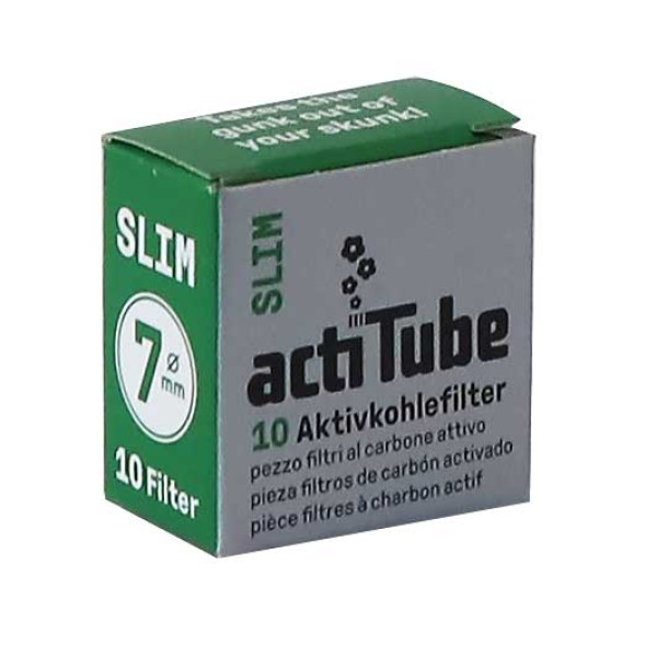 Filtry ActiTube SLIM, 7 mm, 10 ks v balení | box 20 ks