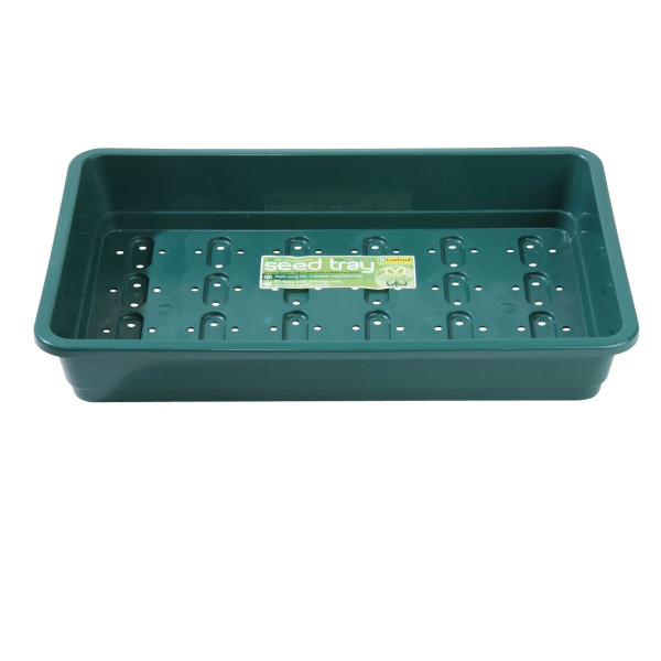 Garland Microgreens miska zelená 37,5x23x6 cm s drenáží