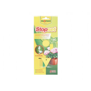 Šipky lepové Propher Stopset - žluté, 5ks/bal.