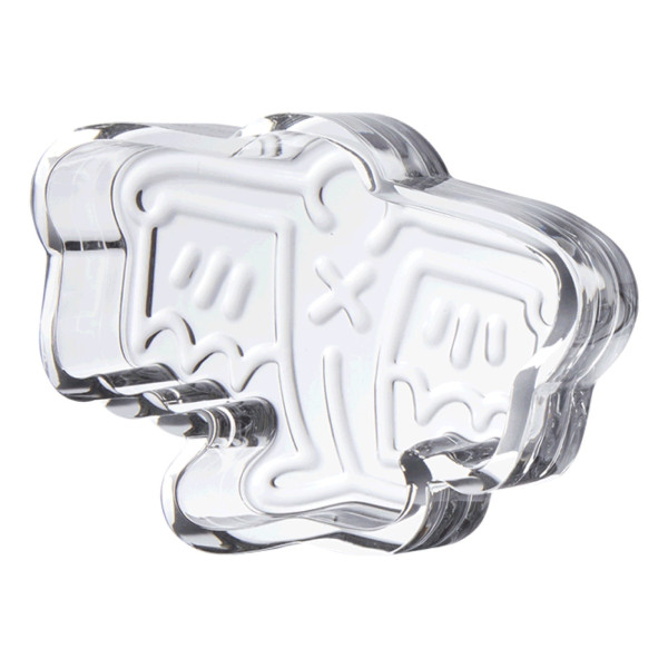 Skleněný popelník Keith Haring Glass Catchall, Man Bat