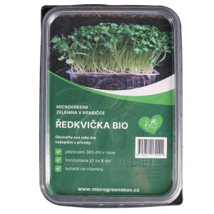 Microgreens sada Ředkvička BIO