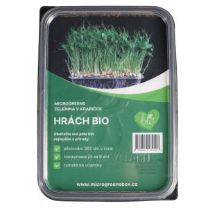 Microgreens sada Hrášek BIO