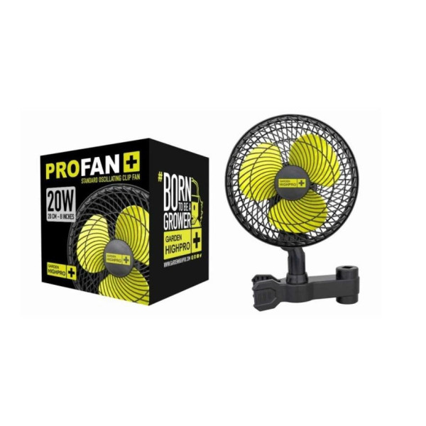 Garden HighPro - Klipsnový oscilační ventilátor PROFAN - 20W/20cm