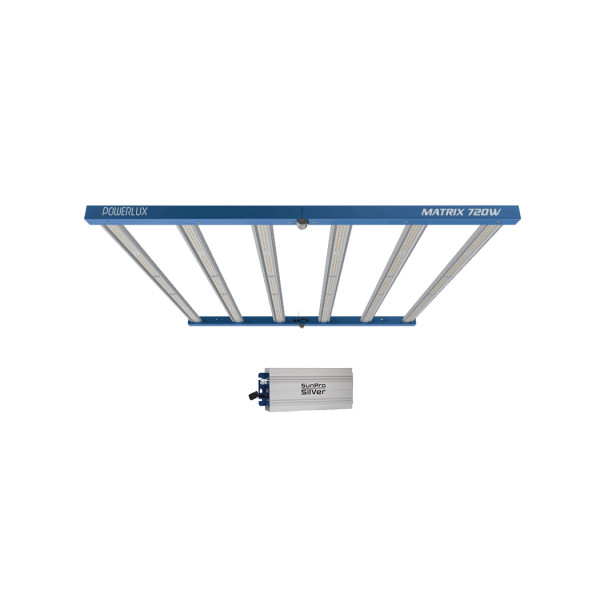 MATRIX LED 720 W KIT - 2.75 qmol/j - včetně předřadníku SUNPRO 600W