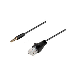 Kabel rj45 - 4-pin Jack pro napojení do ovládacích systémů, 4m