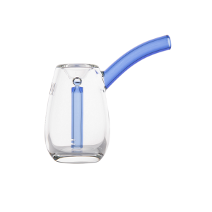 Skleněný minibong MJ Arsenal Bulb Bubbler Azure, modrý