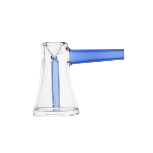 Skleněný minibong MJ Arsenal Vulkan Bubbler Azure, modrý