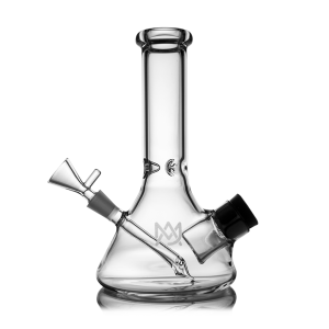 Skleněný minibong MJ Arsenal Cache, čirý