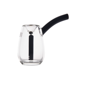 Skleněný minibong MJ Arsenal Bulb Bubbler Onyx, černý