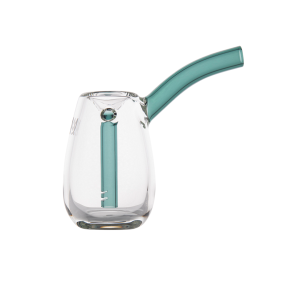 Skleněný minibong MJ Arsenal Bulb Bubbler Reef, modro-zelený