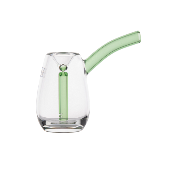 Skleněný minibong MJ Arsenal Bulb Bubbler Cactus, zelený