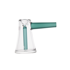 Skleněný minibong MJ Arsenal Vulkan Bubbler Reef, modro-zelený