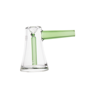 Skleněný minibong MJ Arsenal Vulkan Bubbler Cactus, zelený