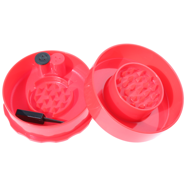 TightVac GrinderVac, podtlaková 60 ml přenoska s drtičkou, žlutá