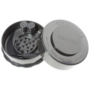 TightVac GrinderVac podtlaková přenoska s drtičkou, 60 ml, černá