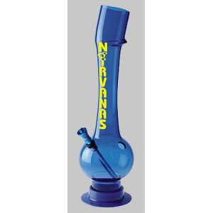 Bong Nirvanas Váza ohyb 33cm - modrá