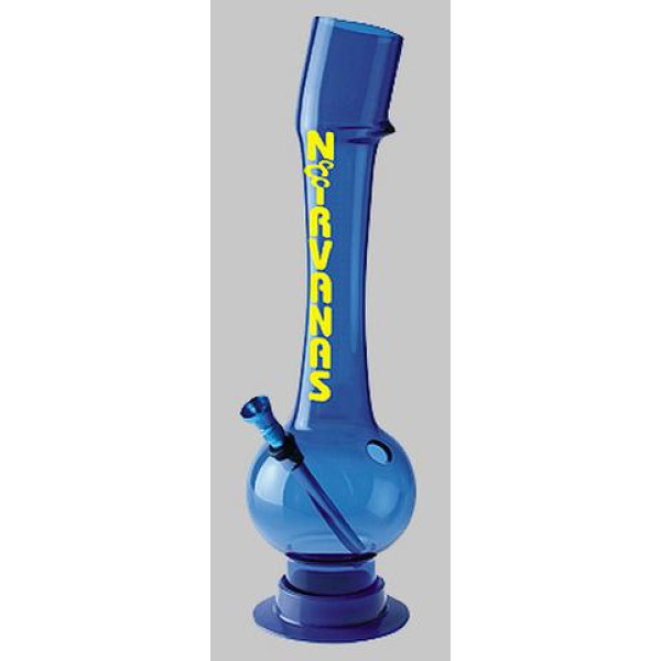 Bong Nirvanas Váza ohyb 33cm - modrá