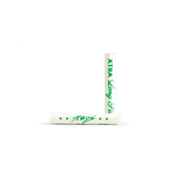 PURIZE® uhlíkové filtry - XTRA Slim Long Size, sáček 50 ks, bílá