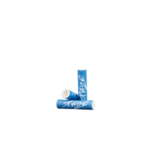 PURIZE® uhlíkové filtry - XTRA Slim Size, dóza 100 ks, modrá | box 10 ks