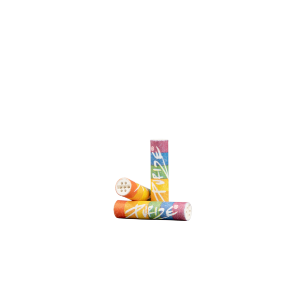 PURIZE® uhlíkové filtry - XTRA Slim Size, dóza 100 ks, duhová | box 10 ks