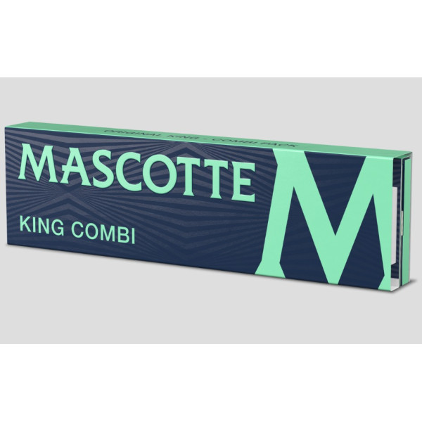 Set Mascotte Original King Combi - papírky a filtry, 34ks v balení | box 26 ks
