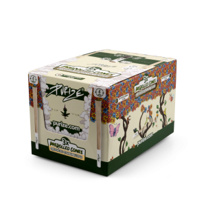 PURIZE® předbalené dutinky XTRA Slim Size Cones s filtrem a pěchovátkem, 3 ks | box 30 ks