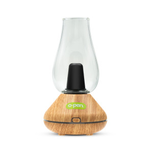 Vaporizér O.pen Sesh na sušinu i koncentráty, dřevěný