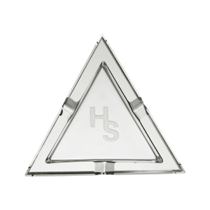 Skleněný popelník Higher Standards Glass Ashtray Clear v2, 1 ks