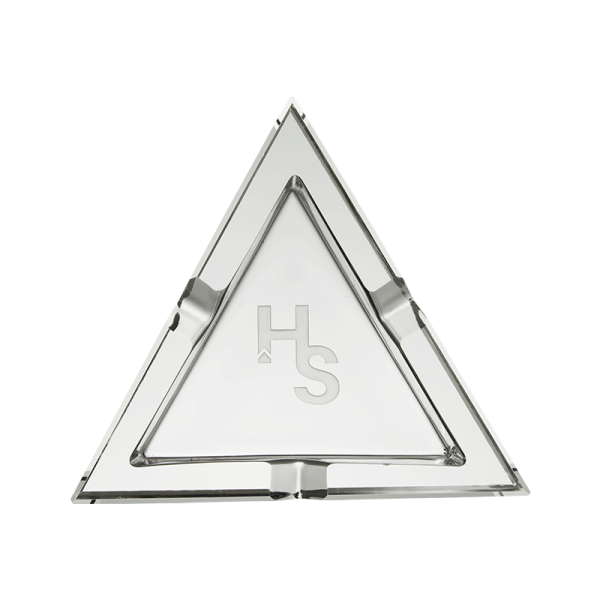 Skleněný popelník Higher Standards Glass Ashtray Clear v2, 1 ks
