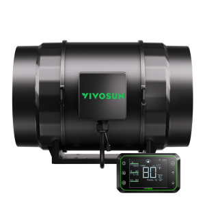 VIVOSUN AeroZesh S8 Inteligentní Inline ventilátor 200mm/1410m3/h