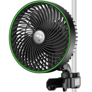 VIVOSUN AeroWave E6 Klipsnový ventilátor s EC motorem,12W/15cm