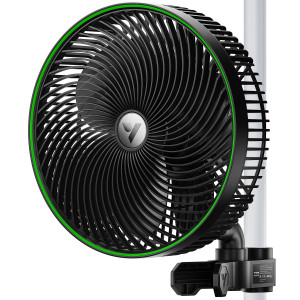 VIVOSUN AeroWave E9 Oscilační klipsnový ventilátor s EC motorem,18W/23cm