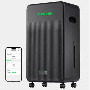 VIVOSUN AeroDrain D12 inteligetní odvlhčovač vzduchu, 12L