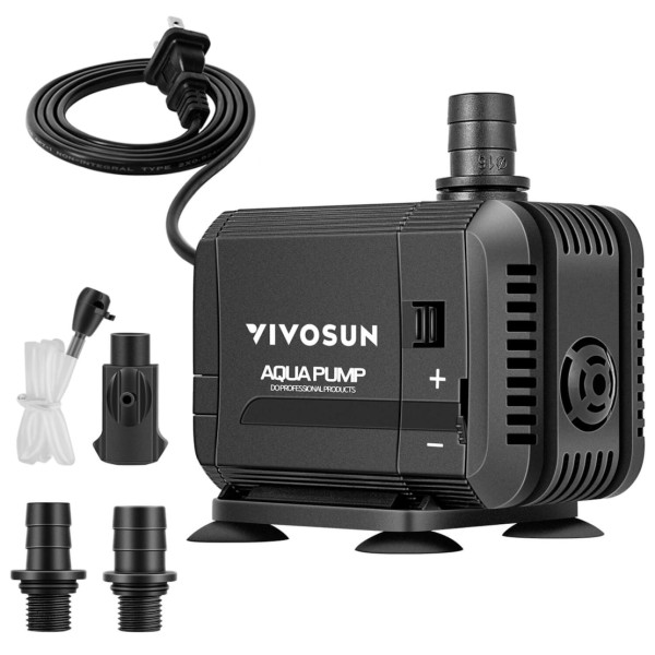 VIVOSUN Ponorné čerpadlo 400GPH (1500l/h, 15W)