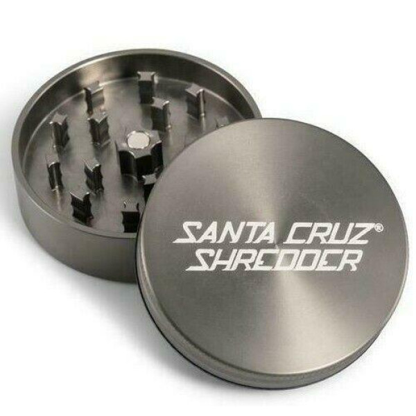 Dvoudílná drtička Santa Cruz Shredder, 54mm, šedá