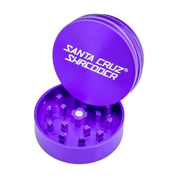Dvoudílná drtička Santa Cruz Shredder, 54mm, fialová matná