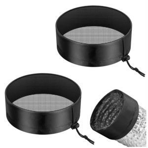 VIVOSUN kryt ventilačního otvoru 200mm s elastickou páskou a pevnou sponou, 2ks