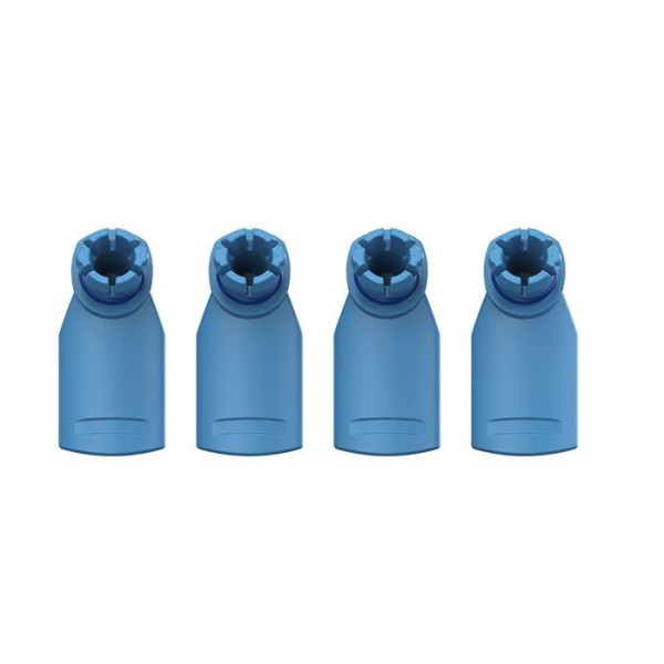 Náustek pro vaporizér VEAZY, Dynamic Blue, 4 ks