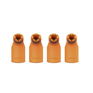 Náustek pro vaporizér VEAZY, Inspiring Orange, 4 ks