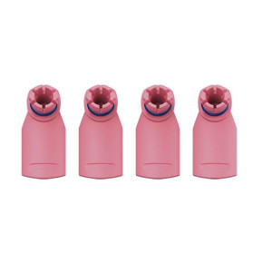 Náustek pro vaporizér VEAZY, Charming Pink, 4 ks