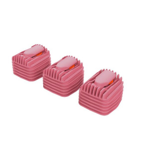 Chladicí jednotka pro vaporizér VEAZY, Charming Pink, 3 ks