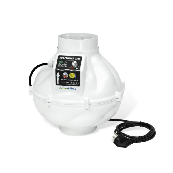Ventilátor Prima Klima Whisperblower PK125 WHSP-ESM, 450 m3/h